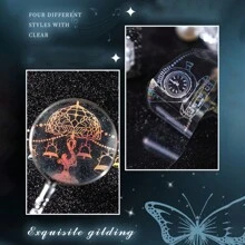 Luminous Messenger Journal Sticker Pack, Laser Colorful Creative Pet Sticker For Journaling, Scrapbooking, With Self-adhesive Backing - Purple - View 5