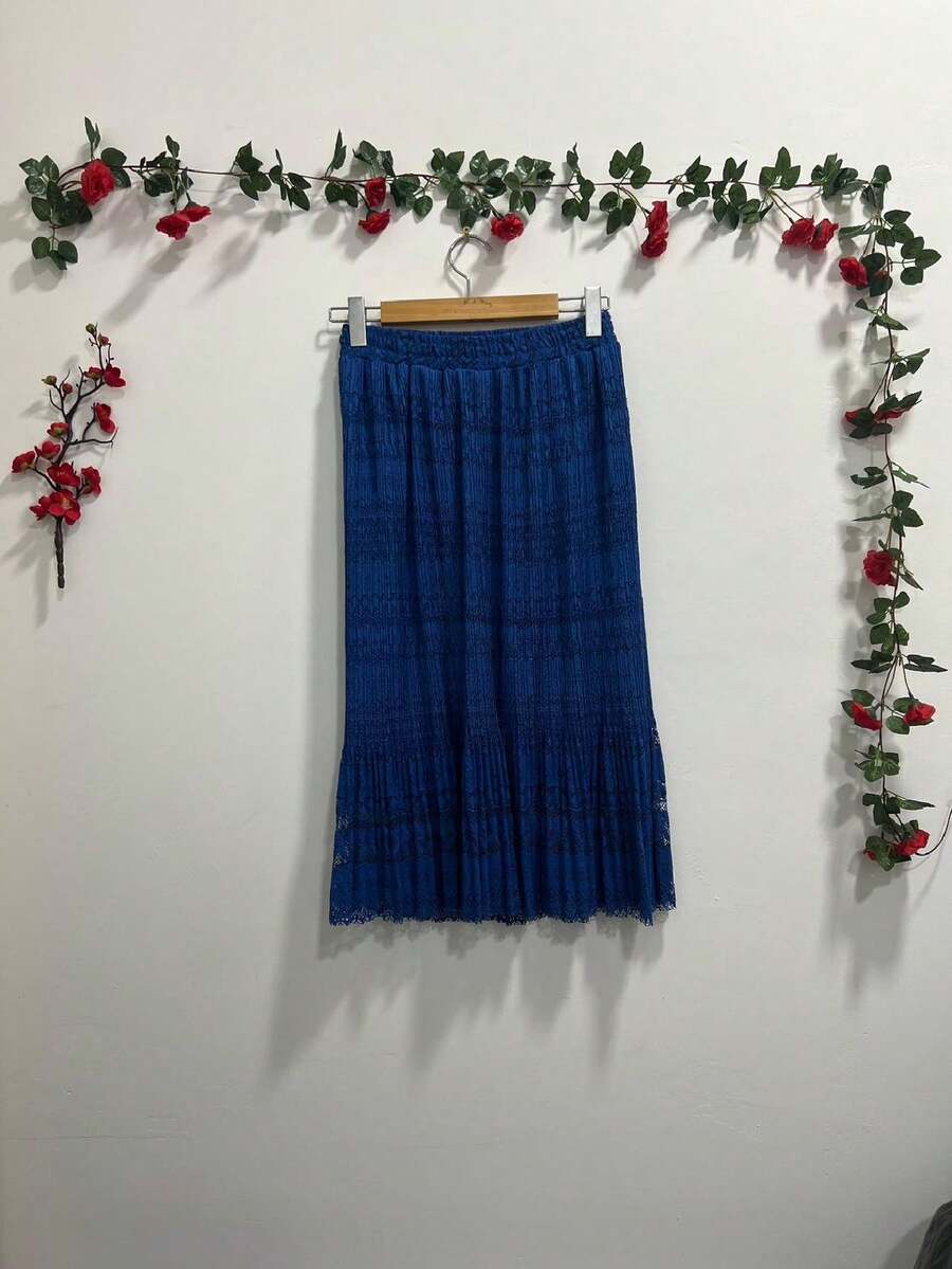 Women Skirts - Xanh đậm - Xem 1