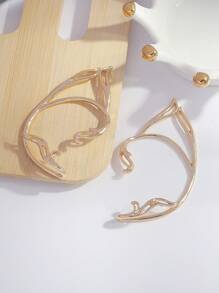 2 cái/bộ bọc tai thiết kế Elf - Vàng - Xem 1