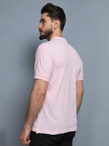 Men Polo Shirts - Hồng - Xem 5