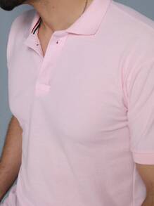 Men Polo Shirts - Hồng - Xem 7