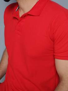 Men Polo Shirts - Rojo - Ver 7