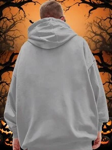 Men Sweatshirts - 灰色 - 查看 2