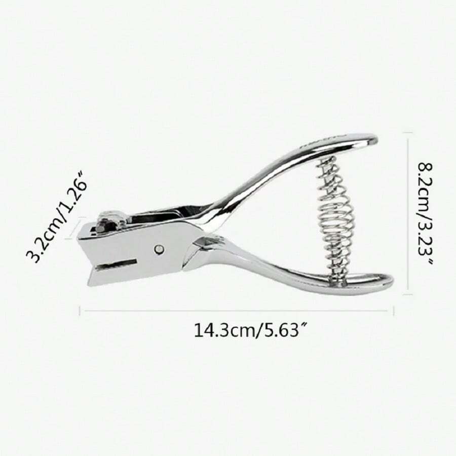 3*15mm Oval Shape Hole Punch Manual PVC Card Punch Slot Hole Puncher