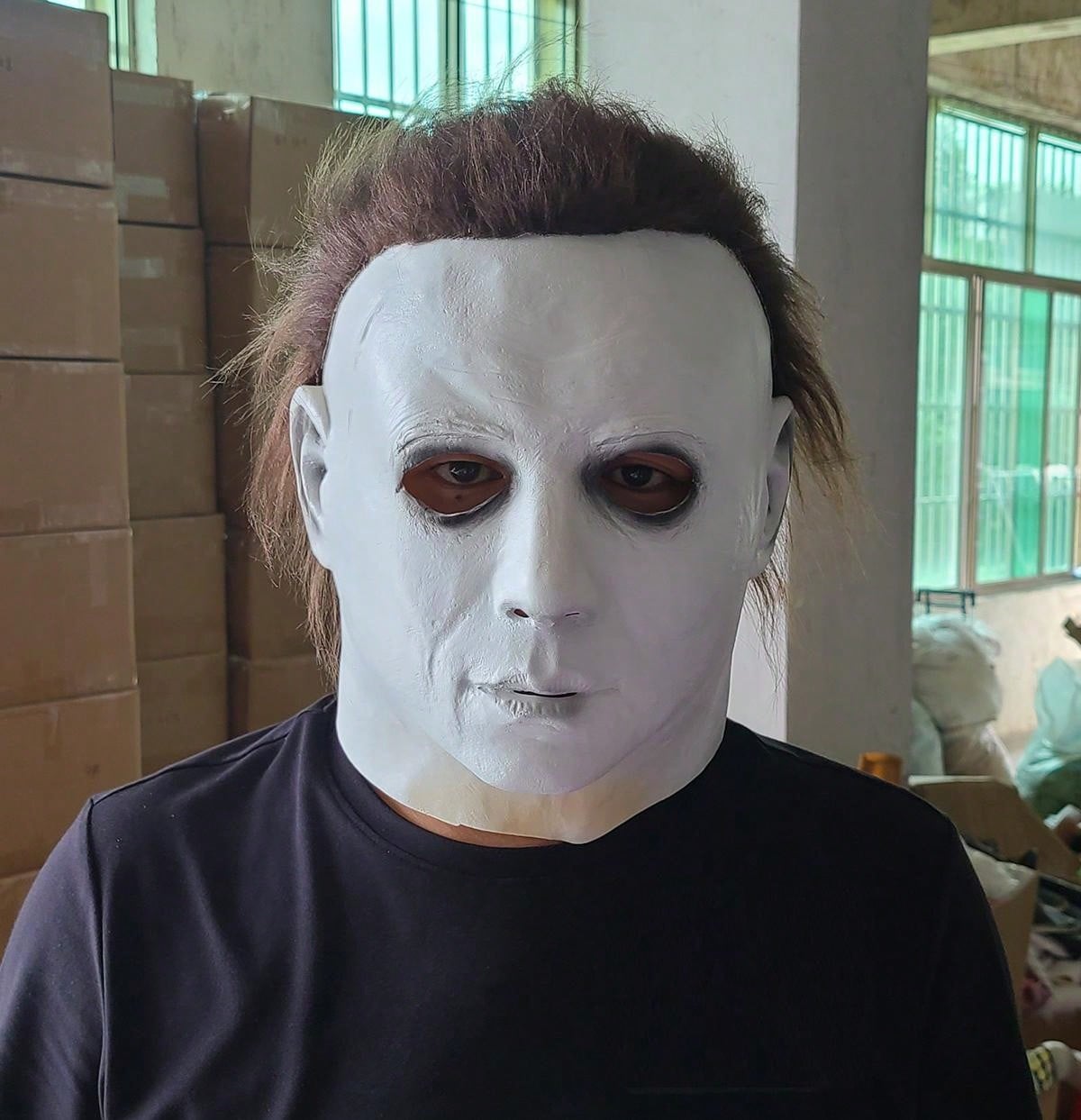 cosplay Men's horror masks, horror role-playing costumes, props, secret