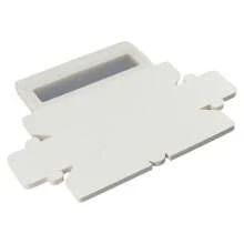 20 pièces Boîtes à macarons avec fenêtre transparente, boîte d'emballage de pâtisserie blanche, petit récipient d'emballage de pâtisserie de macarons pour cadeau de mariage, dessert, biscuits