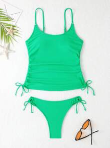 Women Bikini Sets - màu xanh lá - Xem 1