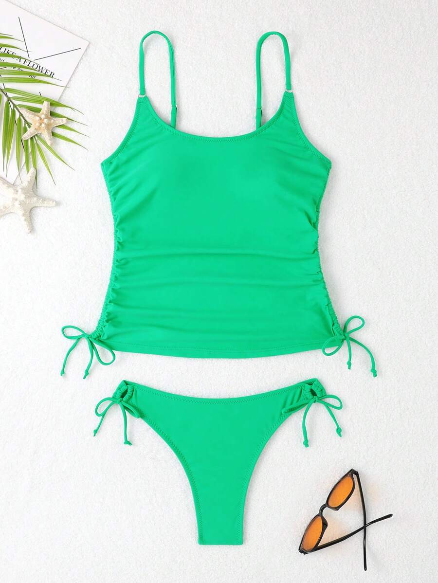 Women Bikini Sets - màu xanh lá - Xem 1