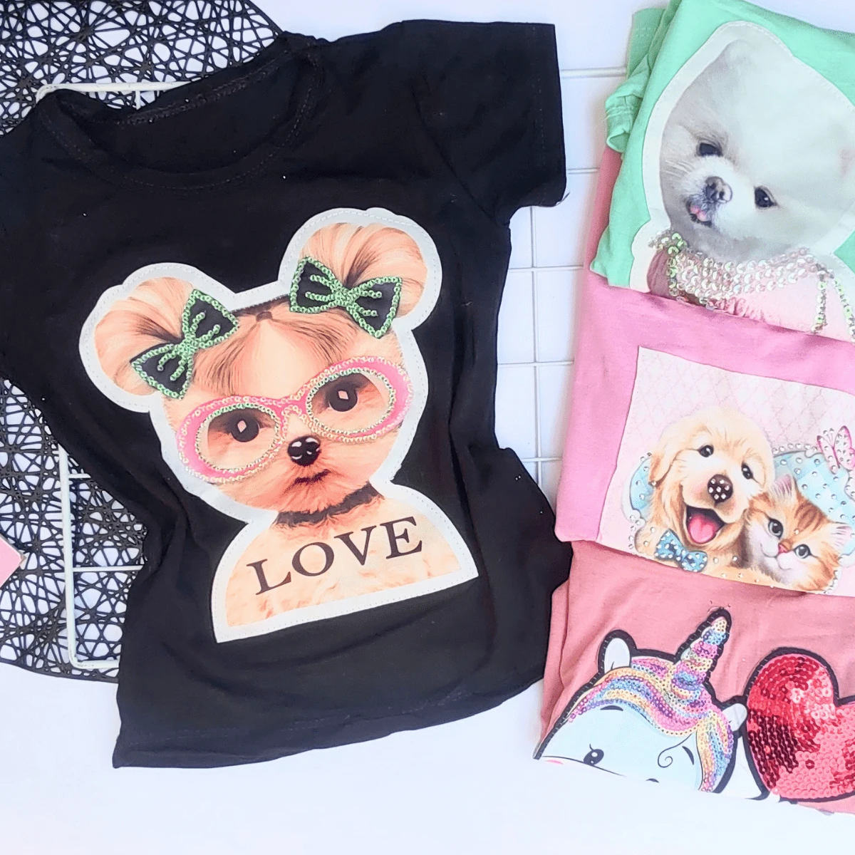 Young Girls Blouses - 彩色 - 查看 1