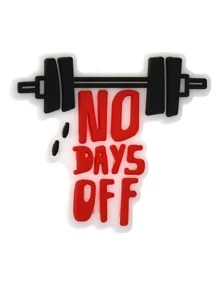 18 piezas de decoración de zapatos de temática de fitness, adornos de zapatos y accesorios para zuecos, zapatillas de burbujas y sandalias. Idea de regalo para el cumpleaños, Navidad y favores para fiesta de Halloween.