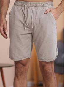 Men Shorts - Màu nâu  Mocha - Xem 1