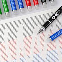 4入組高容量可擦中性筆0.5mm水可擦筆款,綠色 - 綠色 - 查看 2