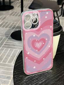 1 件透明 Tpu 愛心和星星設計保護手機殼,相容於 Apple 系列 Iphone 7、iphone 8、iphone 7 Plus、iphone 8 Plus、iphone X、iphone Xr、iphone Xs Max、iphone 11、iphone 11 Pro、iphone 11 Pro最大,iphone 12,iphone 12 Pro,iphone 12 Pro Max,iphone 13,iphone 13 Pro,iphone 13 Pro Max,iphone 14,iphone 14 Plus,iphone 14 Pro,iphone 14 Pro Max,iphone 15,iphone 4 Pro、iphone 15 Pro Max、iphone Se 2;三星系列 Galaxy A03s、a03core、a04、a12、a13、a14、a21s、a22、a23、a24、a32、a33、a34、a50、a51、a52、a53、a54、a71、a34、a50、a51、a52、a53、a54、a71、a72、a73、s202、s212加超;小米、紅米系列紅米9、紅米9a、紅米9c、紅米10、紅米10a、紅米10c、紅米note 9、紅米note 10、紅米note 11、紅米note 12、紅米12、紅米12c - 彩色 - 查看 2