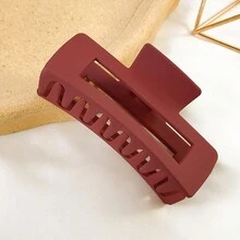 5 件/套发爪夹，INS 流行发夹，哑光暗沉发夹，大尺寸发饰，打造优雅发髻，适合日常佩戴 - 女士 - 彩色 - 查看 8