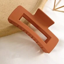 5 件/套发爪夹，INS 流行发夹，哑光暗沉发夹，大尺寸发饰，打造优雅发髻，适合日常佩戴 - 女士 - 彩色 - 查看 6