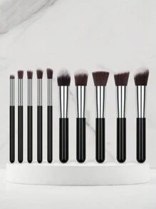 5 Big 5 Small 10 Makeup Brush Set New Makeup Tool Beauty Portable Makeup Tools,Brush Set,Makeup Brush Kit,Make Up Brush Set,Make Up Set Complete,Makeup Brush Set,Complete Makeup Kit,Brush Kit,Brushes Makeup Set,Makeup Gift Set,Set - Black - View 1