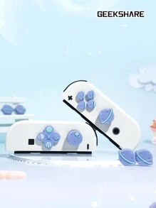 GeekShare 4 PCS Planet Button Cap Joystick Cover Compatible With Switch/OLED - 彩色 - 查看 2