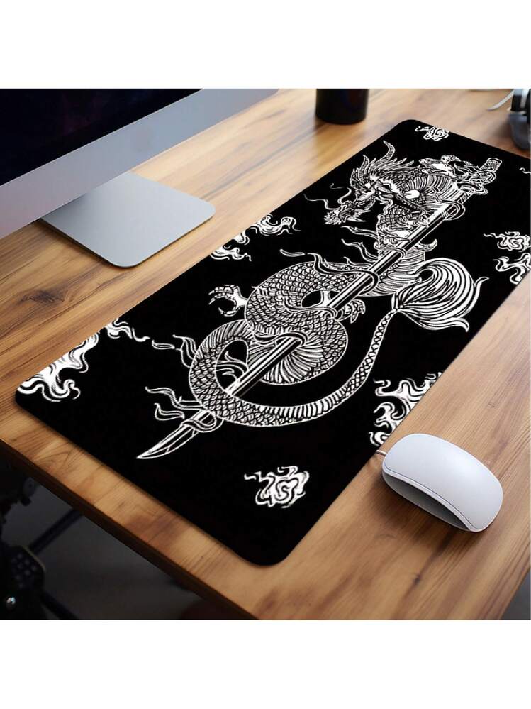 Set Completo Tappetini Per Mouse E Tastiera Con Poggiapolsi – 4 Pezzi, Grande, Minimalista