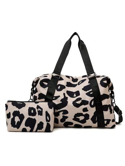 New Arrival Stor kapacitet Leopardtryck Resväska 2st/Set Semester Bagageväska Weekendväska Övernattningsväska Leopardväska Tygväska Handväska Handväska Gymväska Axelväska För semester Semester Sjukhus Tillbaka till skolan För män Kvinnor Student Resväska Back To School Skolväska Resor Essentials Arrangör För Strand Sommarsemester För Resväska Duffelväska Duffelväska För Bagage Bärväska Collegeväska Bagageväskor Weekendväska Sjukhusväska Vinter