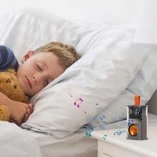 A36 Horn Wick Shake Bass Surround Stereo Transparent Wireless Bluetooth Speaker Audio Player - Grey - View 6