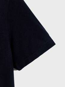 Men T-Shirts - Màu xanh hải quân - Xem 5