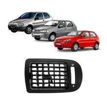 Moldura Difusor Lateral Direita + Difusor Palio G1 G2 Fire .../2012 Preto