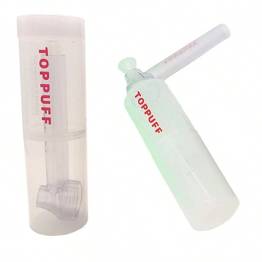 Puff Top With Pot, Detachable Portable Smoking Bottle