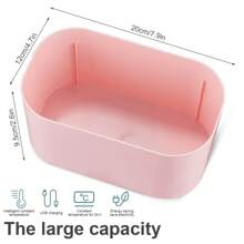 1pc Wet Wipes Heater, Baby Constant Temperature Wireless Car Charger Portable Hot And Wet Travel Tissue Insulation Box, Usb Required. Please Remove The Original Packaging Cover And Place The Wet Wipes On The Heating Plate To Achieve Better Heating Effect.Baby Shower Family Decorations Gifts - Pink - View 7