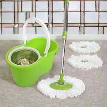 Trapeador con cubeta y exprimidor, trapeador, mágico spin Mob - Multicolor - Ver 8