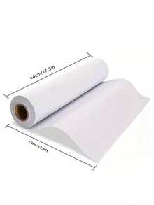 White Drawing Paper Roll - 10m Art Paper Roll (44CM X 10M) Painting Sketching Paper For Easel Paper, Bulletin Board Paper, Wall Art, Gift Wrap - White - View 2