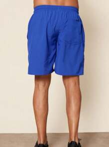 Men Shorts - Royal Blue - View 3