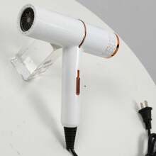 負離子保護專業美髮風筒,快速乾燥和強風沙龍風筒,輕便便攜型旅行風筒,適用於家庭宿舍使用的護髮風筒 - 白色 - 查看 3