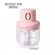 1 件婴儿食品加工机（含充电线） - 粉色 - 查看 3