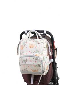 1 Miếng Nylon Bình sữa Cách nhiệt Che phủ Với In chim Thiết kế , Dung lượng lớn , Thích hợp Đối với Sử dụng hàng ngày Của Mẹ - Nhiều màu - Xem 8