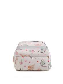 1 Miếng Nylon Bình sữa Cách nhiệt Che phủ Với In chim Thiết kế , Dung lượng lớn , Thích hợp Đối với Sử dụng hàng ngày Của Mẹ - Nhiều màu - Xem 5