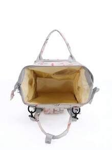 1 Miếng Nylon Bình sữa Cách nhiệt Che phủ Với In chim Thiết kế , Dung lượng lớn , Thích hợp Đối với Sử dụng hàng ngày Của Mẹ - Nhiều màu - Xem 6