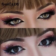 FRESH LADY Freshlady Himalaya Brown Colored Contact Lenses 1 Year Disposable - Brown - View 7