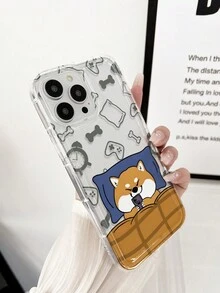 1 Miếng Trong suốt Túi hơi & Nhiều màu Hoạt hình Thiết kế TPU Chống sốc Ốp lưng & bao da điện thoại Tương thích với iPhone người mẫu - Nhiều màu - Xem 2