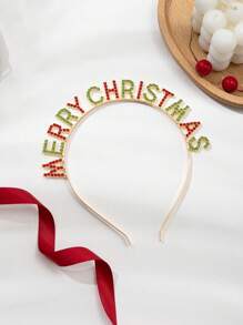 1pc Christmas Rhinestone Headband - Multicolor - View 1