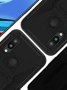 Funda Uso Rudo Con Clip Para Zte Blade V10 Vita - Negro - Ver 4