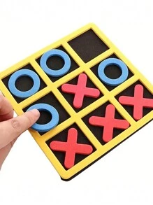 1 盒井字棋盘游戏益智游戏桌面游戏适合家庭聚会 EVA 材质不易损坏，适合万圣节/圣诞节/感恩节的成人派对游戏 - 彩色 - 查看 3