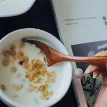 1pc Three-piece Spoon, Fork And Chopsticks Creative Adult Wooden Wire-wrapped Tableware Set - Phoebe color - View 2