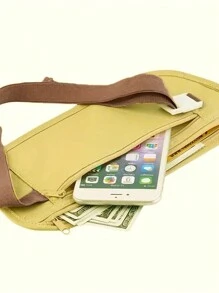 户外防水防盗腰包，适合跑步和旅行，带多个口袋（颜色随机），波西米亚风 - 彩色 - 查看 4