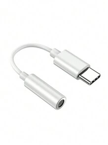 馬卡龍顏色耳朵3.5毫米有線耳機帶麥克風和遊戲控制,帶Type-C至3.5毫米適配器,合適的適用於表面設備