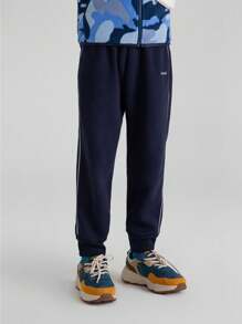 Annil Quần thể thao mùa đông dày dặn ấm áp cho bé trai và bé gái Màu đen - màu đen - Xem 1