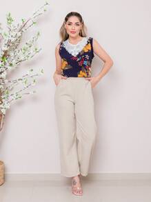 Women Tank Tops & Camis - 藏蓝色 - 查看 3