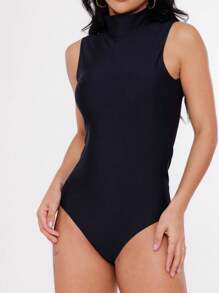 Women Bodysuits - Negro - Ver 5