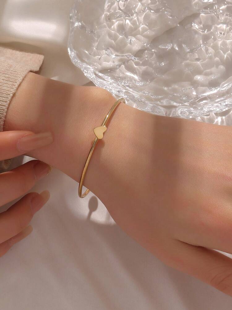 3 Bracciali Aperti Dorati Per Parte Superiore Del Braccio – Regolabili – Design Minimalista A Spirale