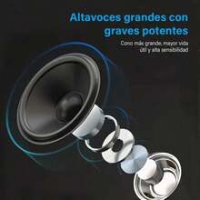 Car Audio Amplifier With 4 Channels 6800w - 黑色 - 查看 5