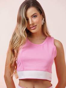 Women Two-piece Outfits - 淺粉色 - 查看 3